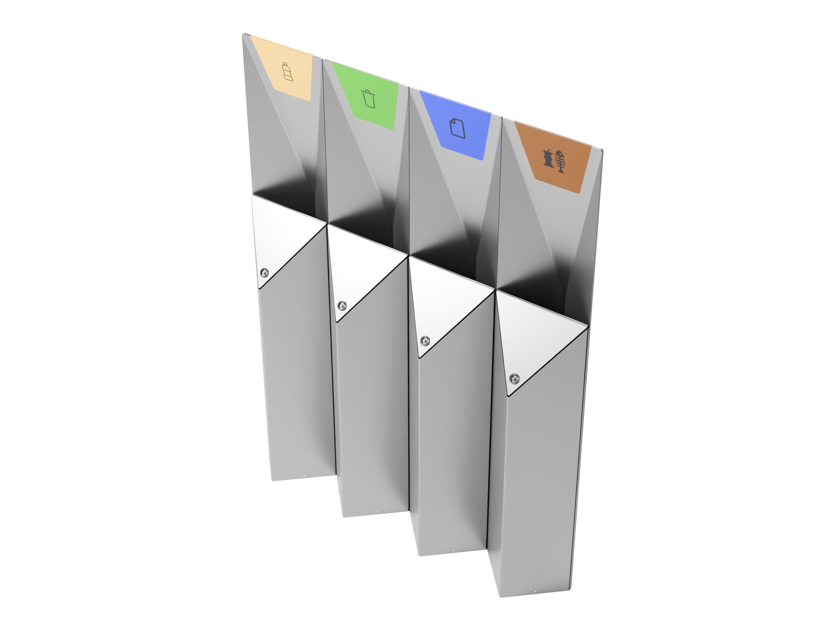 Стальная корзина для мусора для утилизации отходов Studio Città киригами ARCH-00005242