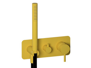 Встраиваемый однорычажный смеситель для душа с ручным душем