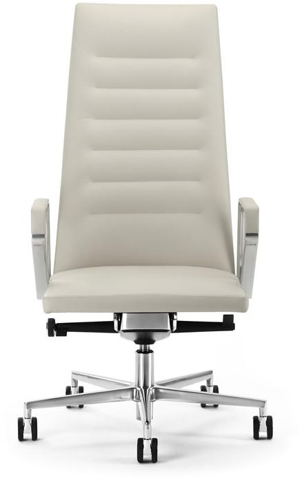 Spiegels 5-спицевое вращающееся кожаное офисное кресло с подлокотниками .pilot s Ps100 - Вид №5