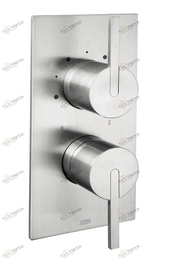 FIR Italia Наружная часть для встраиваемого настенного смесителя для душа  LIFESTEEL 59 59.5019.8 