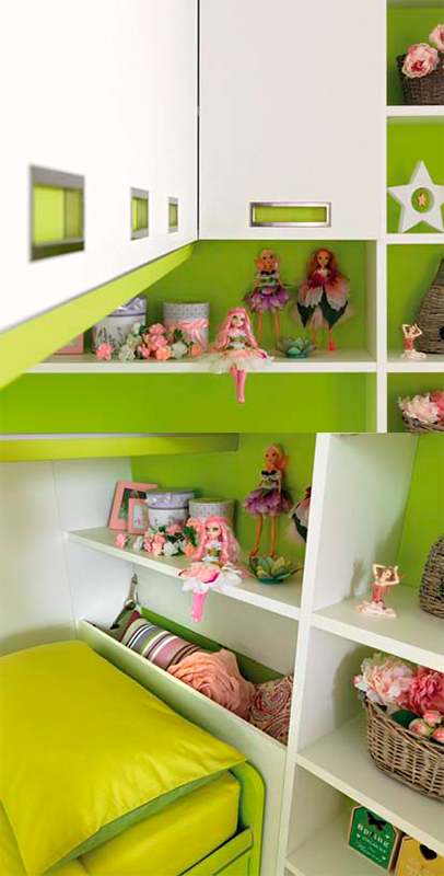 Детская из модулей  MORETTI  COMPACT KC402  - Вид №2