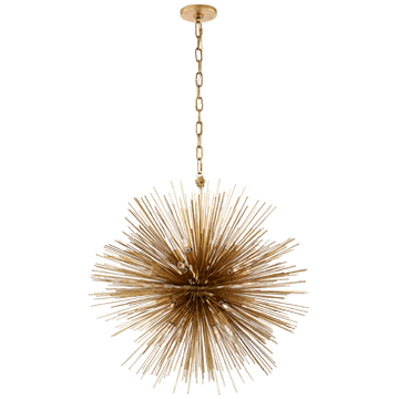 LAAR0643 Средняя круглая люстра в позолоте ijlbrown 