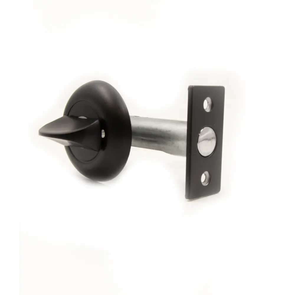 Задвижка врезная Palladium 76x22 мм сталь цвет черный STLM-2070430