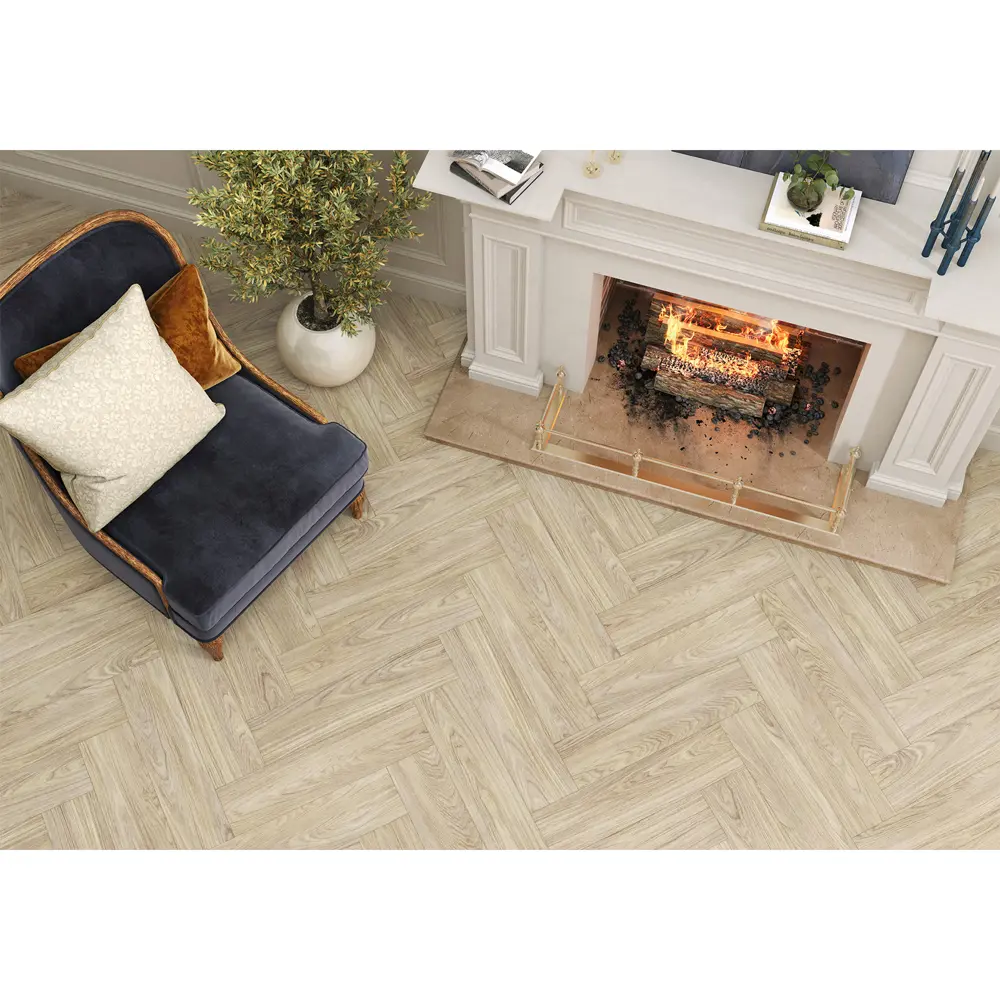 Глазурованный керамогранит Alma Ceramica Forest 40 15.1x60.2 см 1.82 м² матовый цвет бежевый STLM-2061854