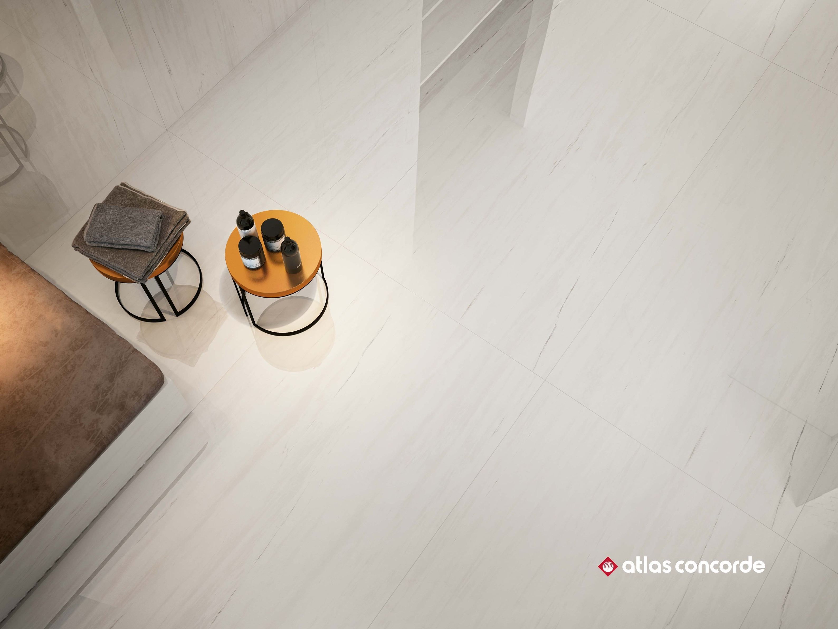 Мраморный эффект белая паста керамический пол Atlas Concorde Marvel Stone ARCH-00038211