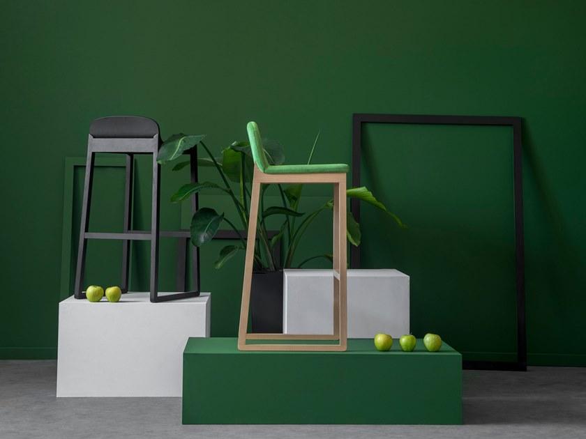 Anesis Табурет из ясеня с подставкой для ног  St14/st15  - Вид №7