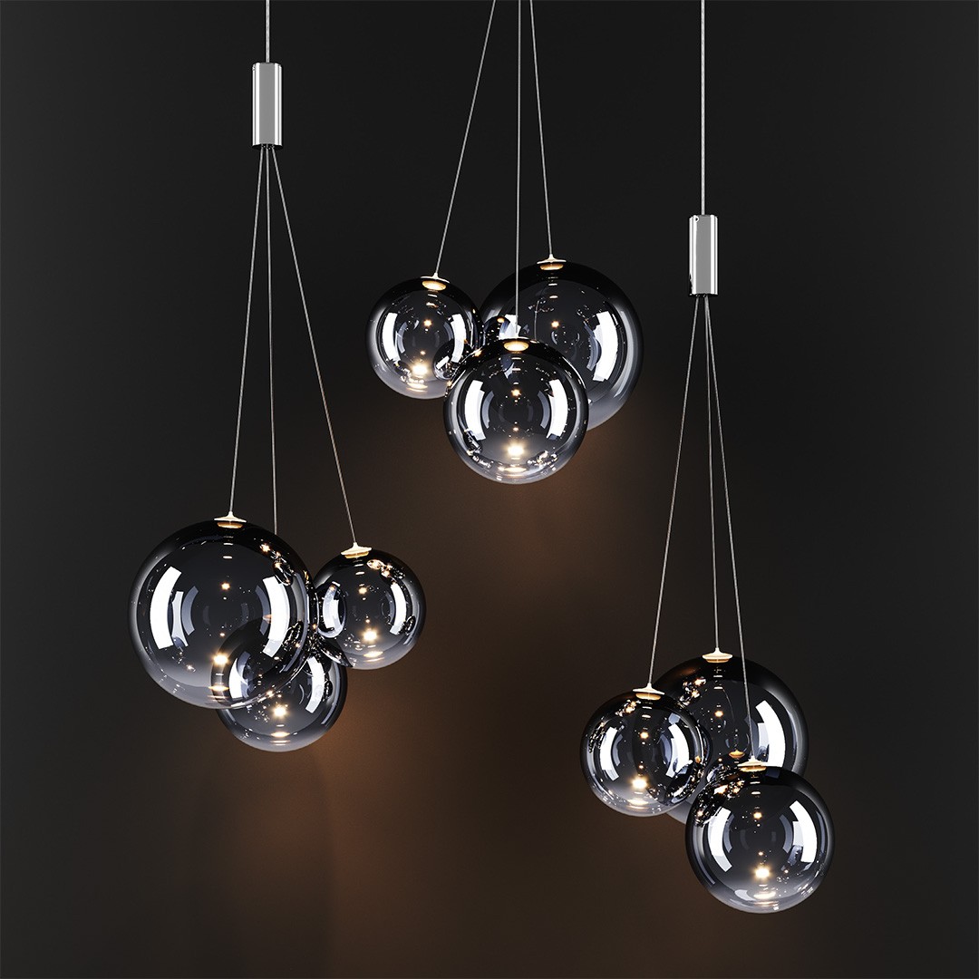 Lodes Random 164005 glossy smoke светильник подвесной 120078 - Вид №2