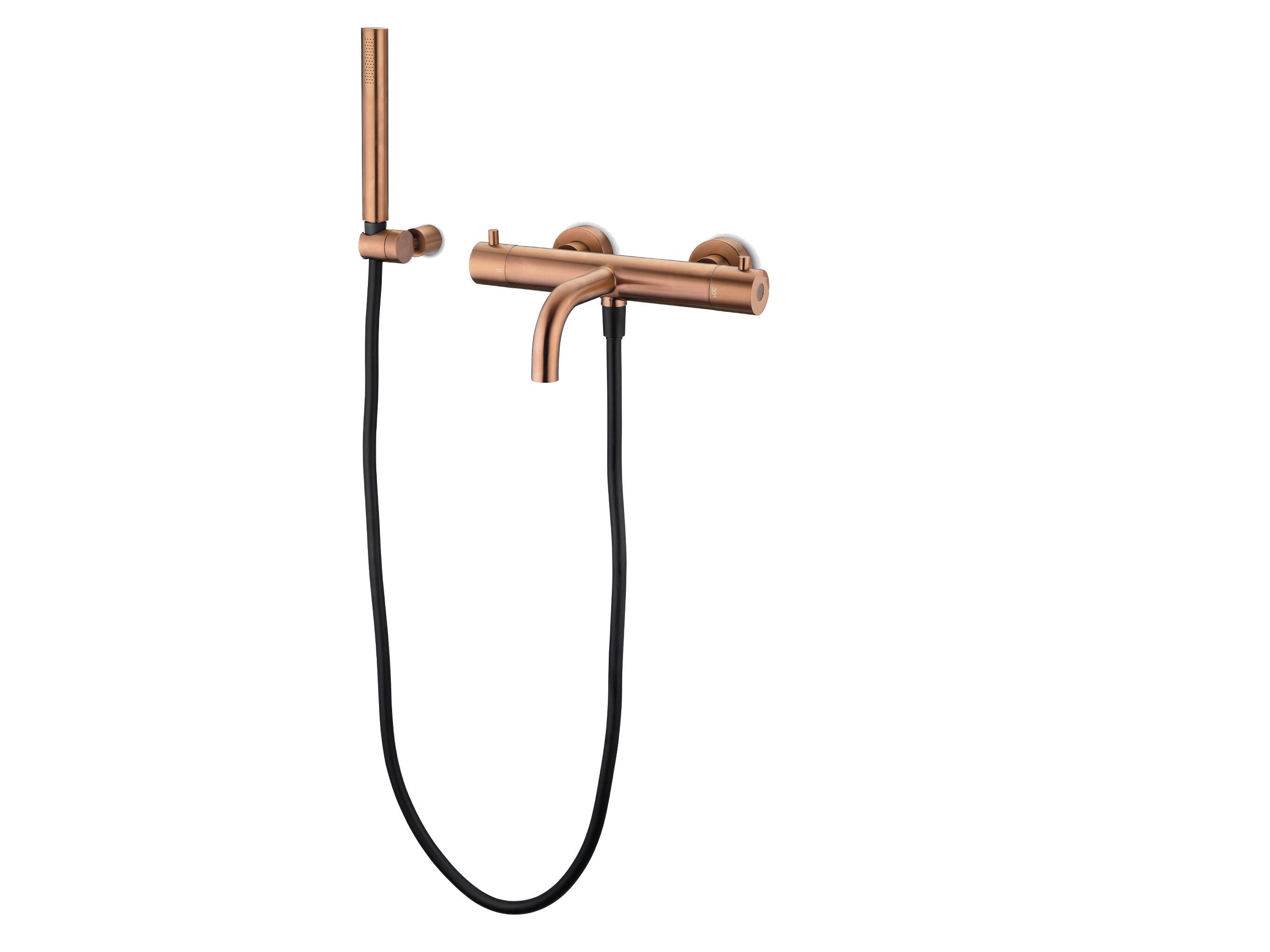 Термостатический смеситель для ванны из нержавеющей стали с ручным душем JEE-O Slimline ARCH-00088704 - Вид №2