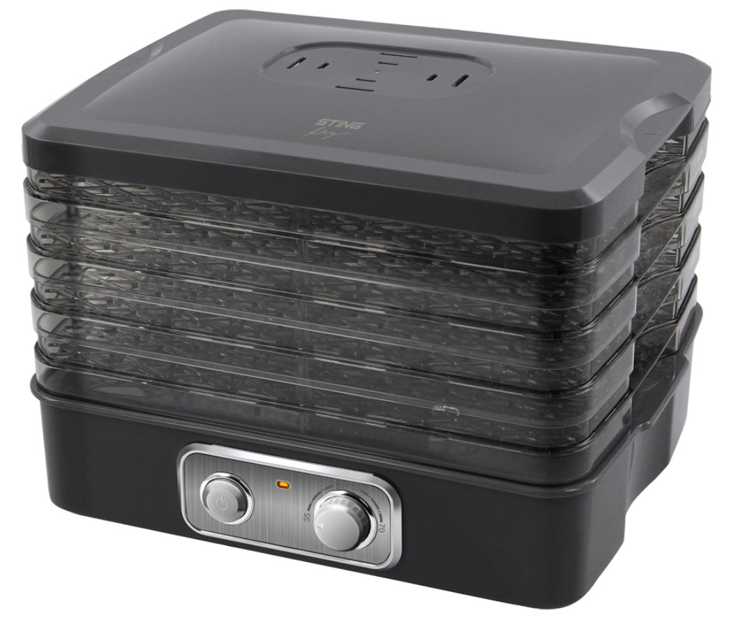 9148523 Сушилка для овощей и фруктов Stingray ST-FD718A черный STDN-0050374 - Вид №3