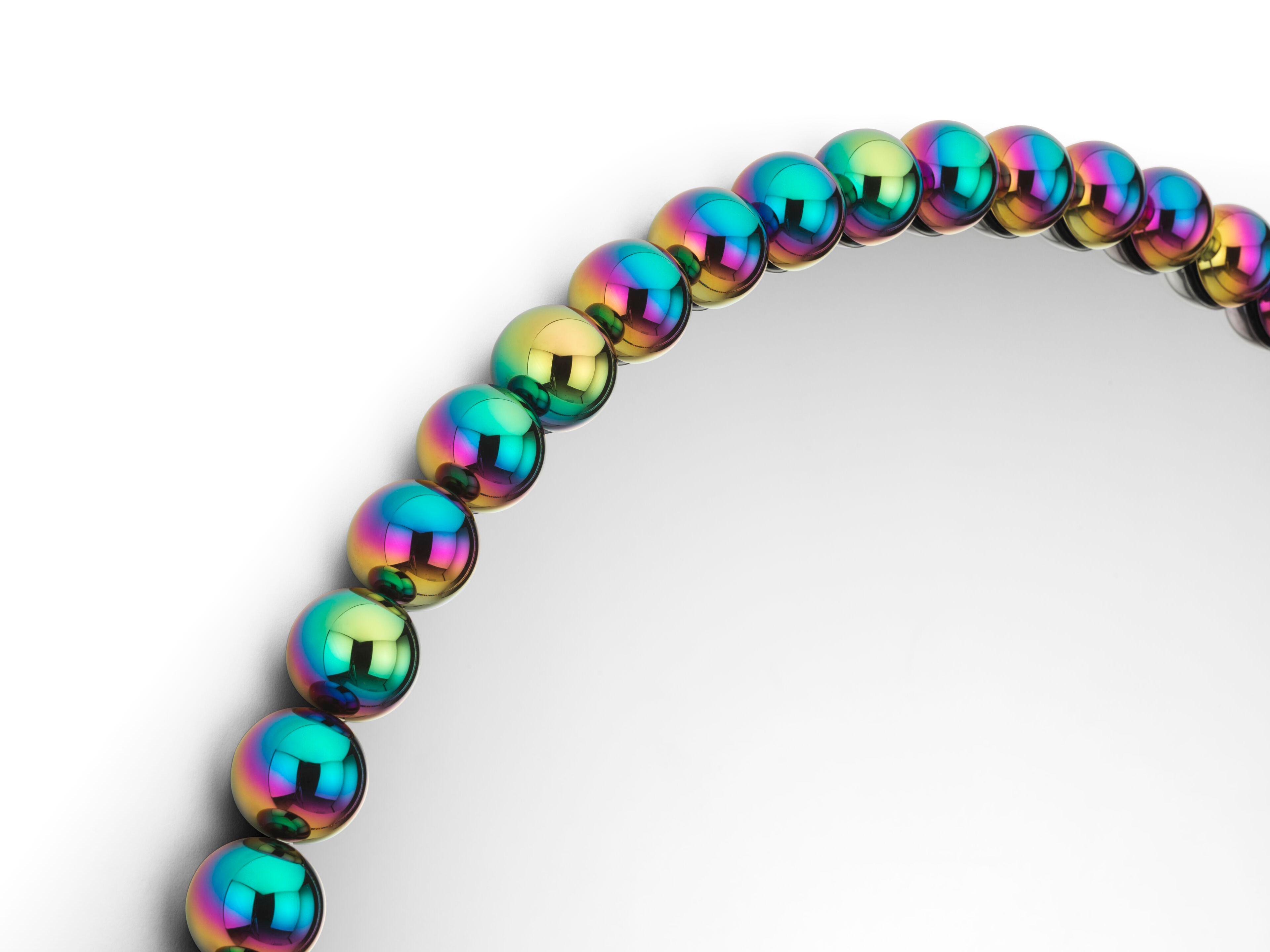 Настенное латунное зеркало GHIDINI1961 драгоценный камень ARCH-00079867 - Вид №1