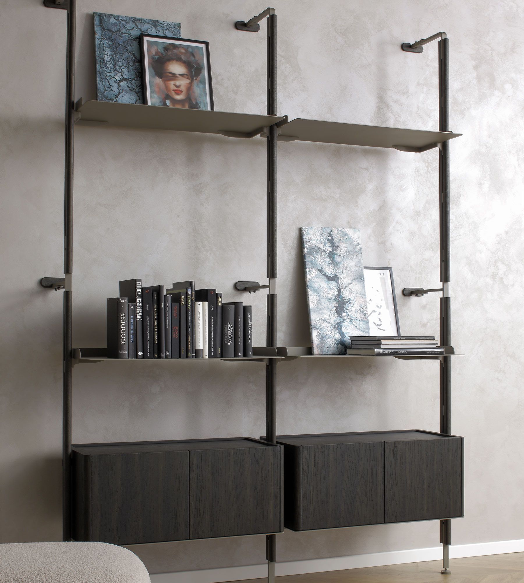 Книжный шкаф из массива дерева Morica Design Кутюр ARCH-00103529 - Вид №10