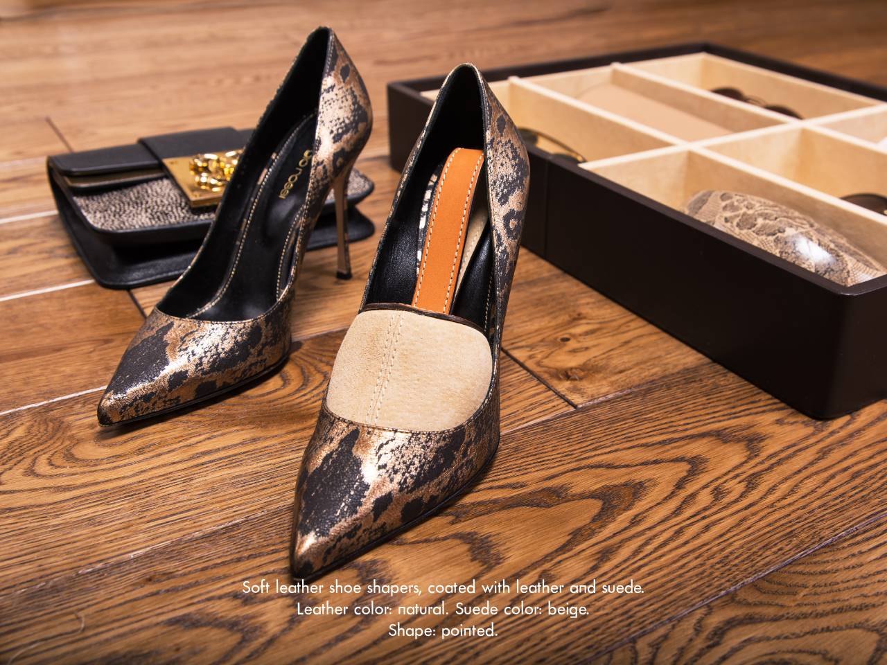 Мягкая кожаная обувь Armadini Collection SHOE PUFFS ARCH-00052887 - Вид №6