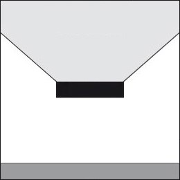 Tratto Wall 900 Ghidini Tratto Wall .05 Темно-Cерый (Матовый)  - Вид №2