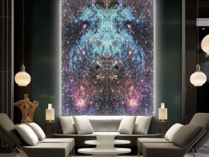 Декоративная панель из алюминия, стекла или ПММА