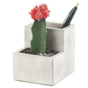 PL02-S Кашпо concrete малое Kikkerland