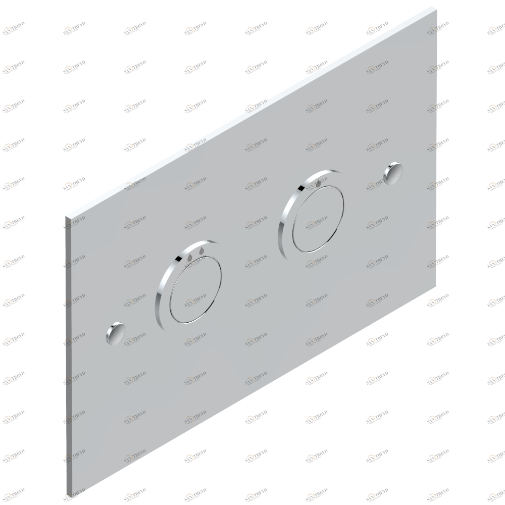 G00-219SC WC Flush Plate compatible with Geberit frame Sigma UP320 (contemporary model) Thg-paris прочие артикулы THG Хром G00-219SC CAT.A