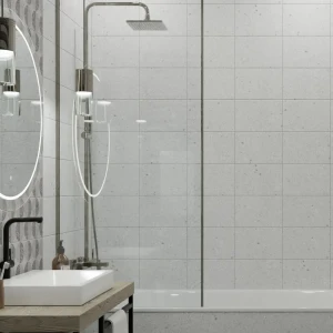 Плитка напольная Axima Руан 32.7x32.7 см 1.39 м² матовая цвет темно-серый терраццо