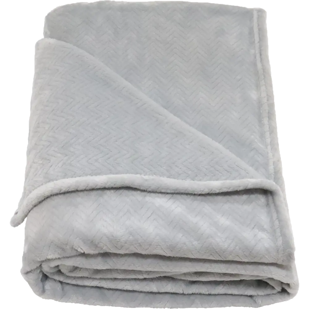 Плед Ardenza Loreto 180х200 см фланель цвет светло-серый STLM-2028992 - Вид №2