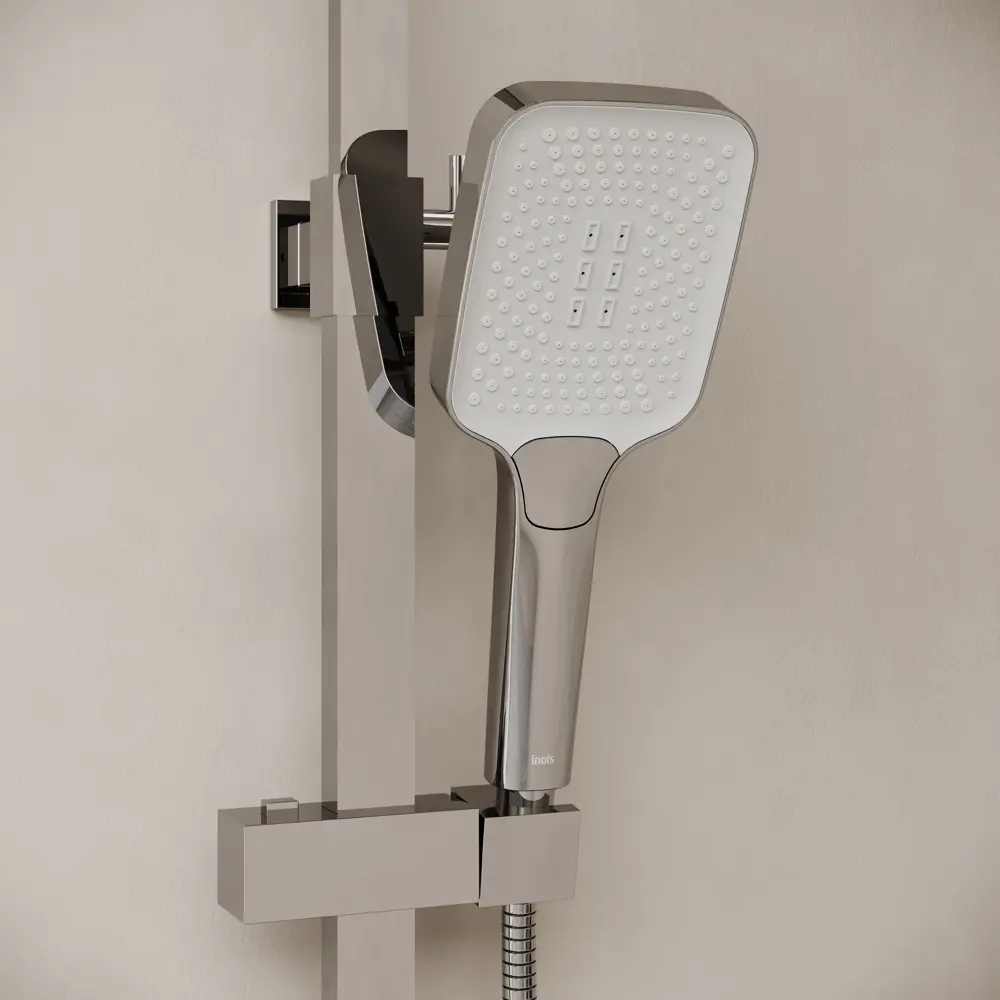 89398724 Душевая система Iddis Brent BRESB3Fi06 со смесителем 1 режим цвет хром STLM-1576819 - Вид №3