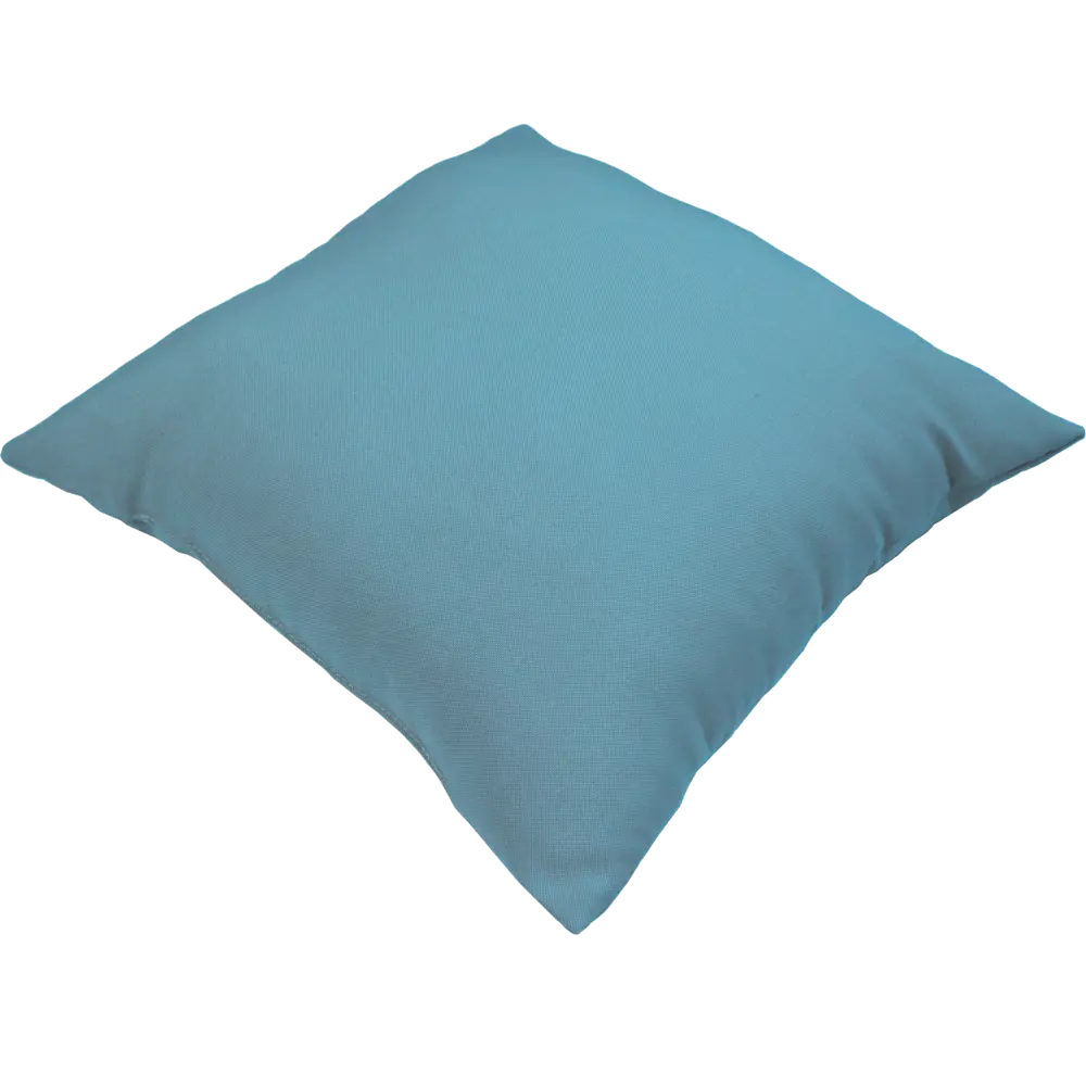 Подушка Inspire Pharell 40x40 см цвет синий Aqua 3 84736836 STLM-2105229  - Вид №1