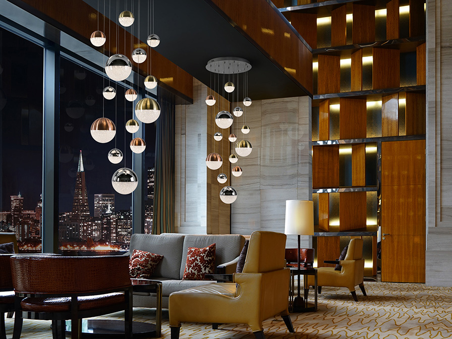 109019 Подвесной светильник 14L LED Ø60 DIM BLUETOOTH Schuller Sphere