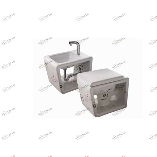 40117 Биде напольное Design Outline Althea Ceramica