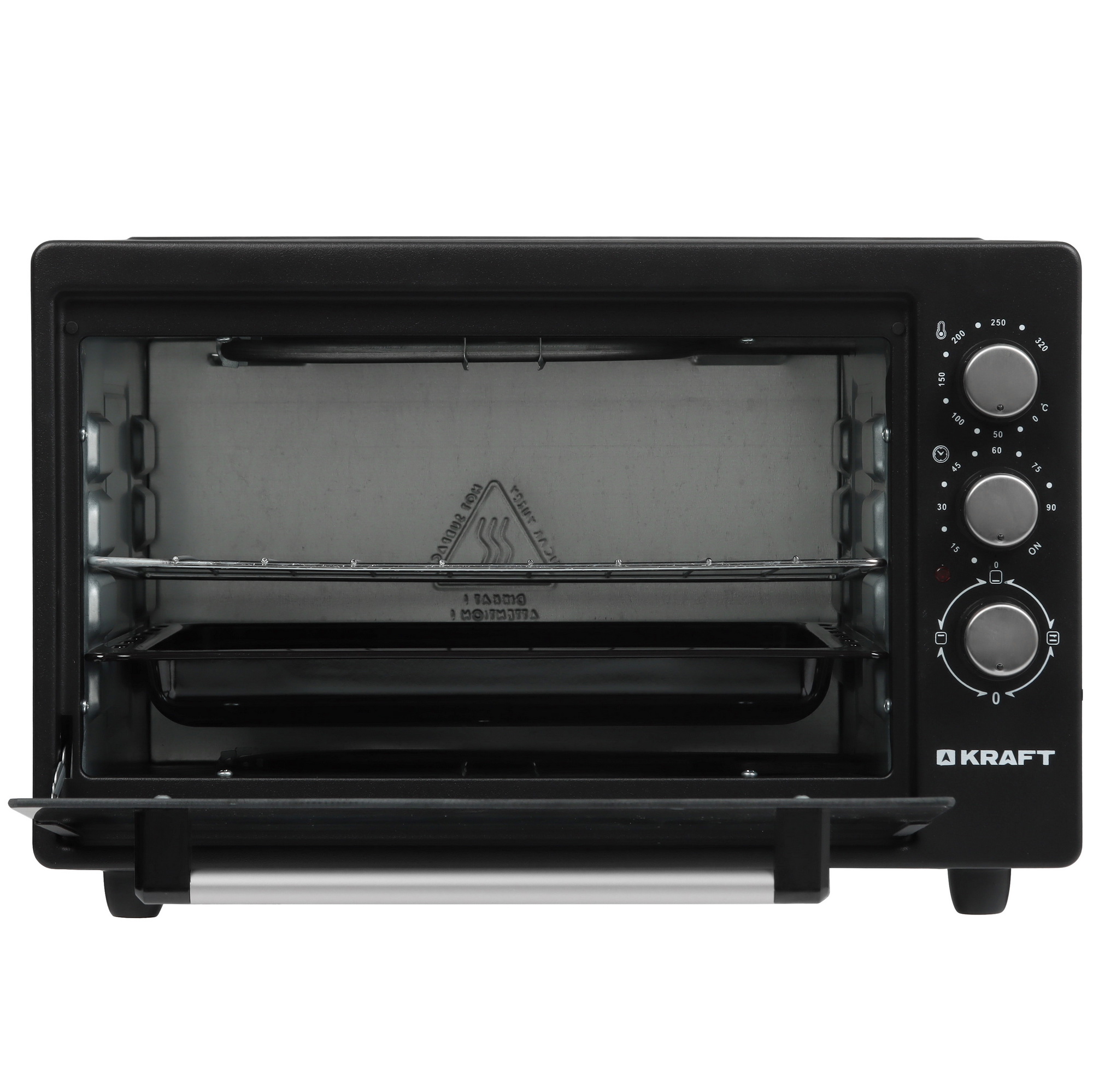 5084860 Мини-печь Kraft KF-MO 3800 BL черный STDN-0015682 - Вид №5