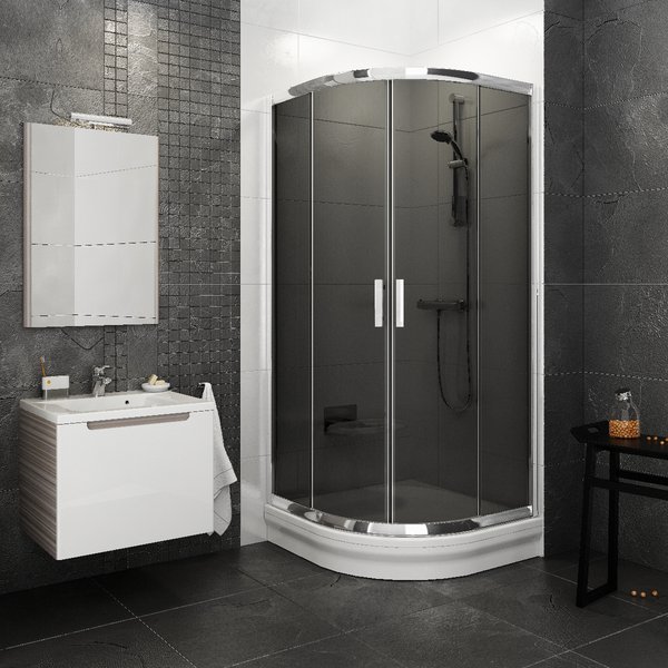 BLCP4-80 белый + Грапе Ravak 3B240100ZG - Вид №3