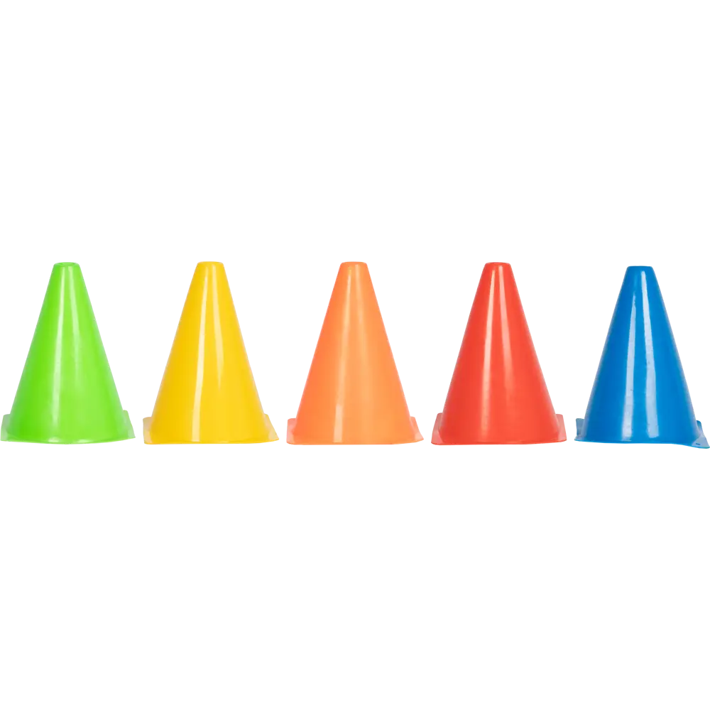 Конус дорожный пластик 18 см в ассортименте Santreyd STLM-2157980