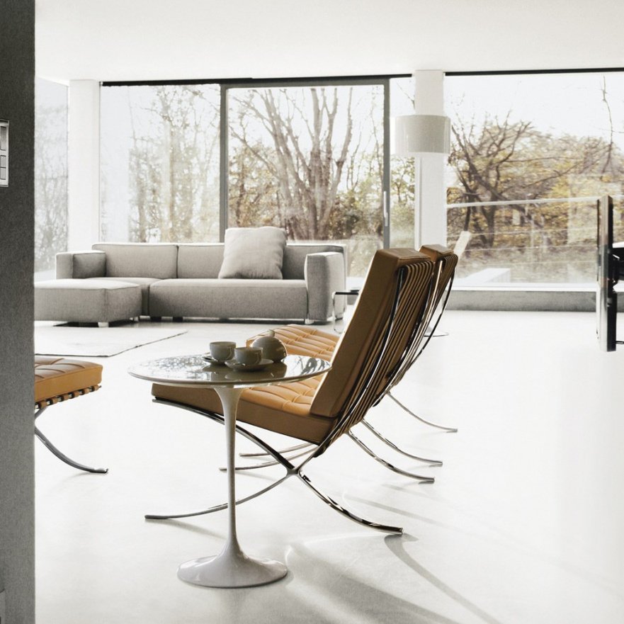 Журнальный столик круглый белый 60 см Eero Saarinen Style Tulip Table SOHO DESIGN TULIP 131566 Белый - Вид №3