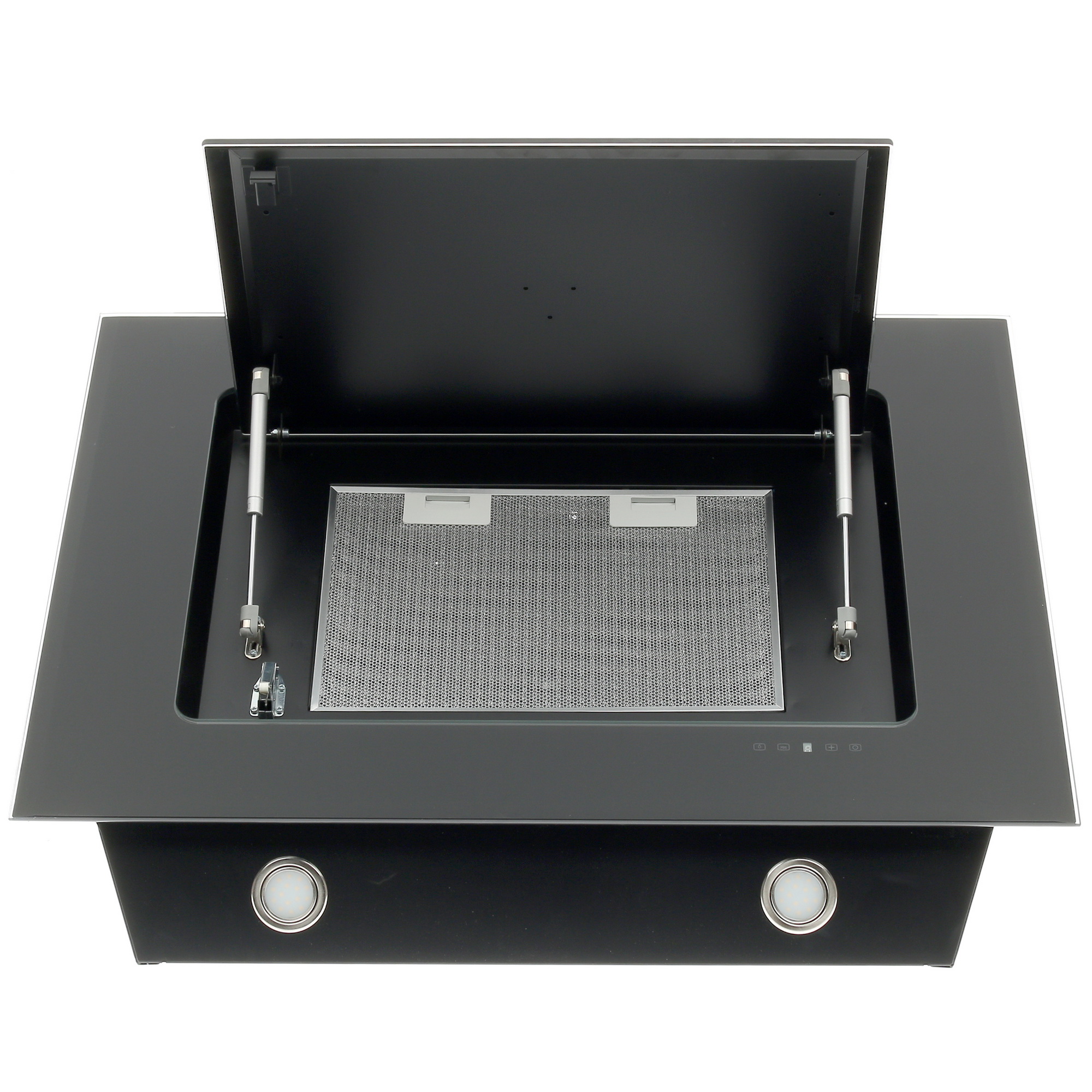 1183432 Вытяжка наклонная ELIKOR Оникс 90П-1000-Е4Д черный/черный STDN-0072629 - Вид №5