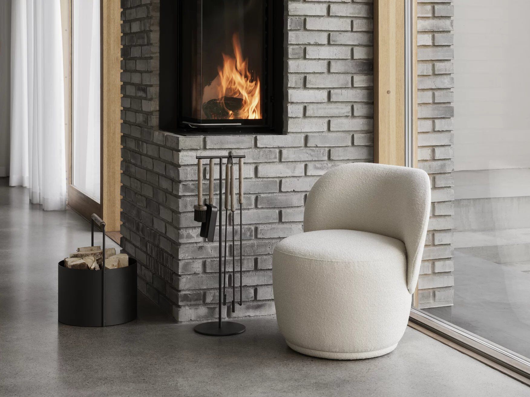 Стальной держатель журнала с порошковым покрытием blomus Аши ARCH-00145018 - Вид №10