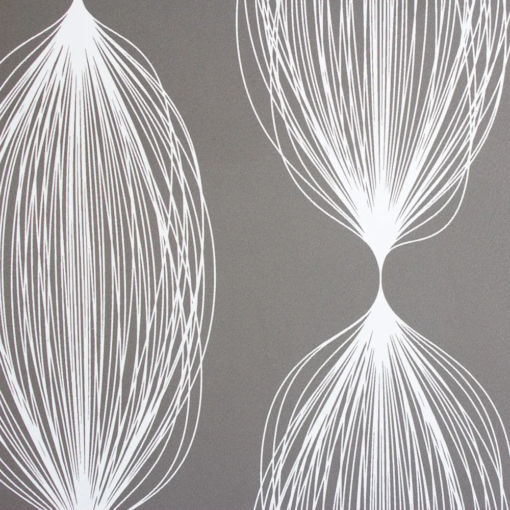 Обои бумажные Rasch Freja чёрные 0.53 м 200553 STLM-2139414 - Вид №2