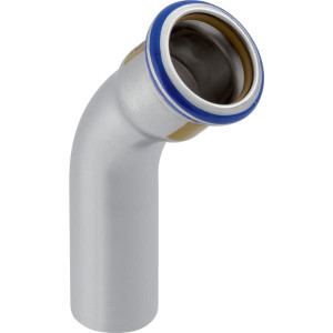 34197 Отвод Geberit Mapress из нержавеющей стали, с гладким концевиком (газ) Geberit