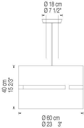 fambuena Подвесной светильник из металла Luz oculta metal sun-id-1459721 - Вид №7