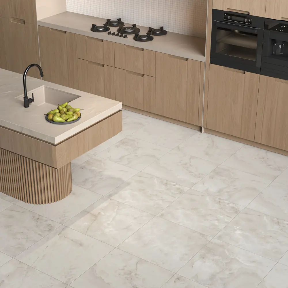 Глазурованный керамогранит Kerama Marazzi Викинг 60x60 см 1.44 м² матовый цвет бледно-бежевый STLM-2106920 - Вид №1