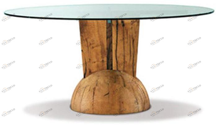 ESTEL GROUP Круглый стеклянный стол sun-id-1438557