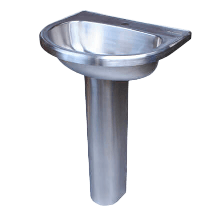 3-041.1  Раковины напольные Public Steel 