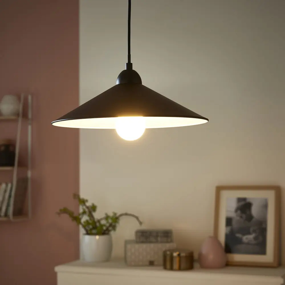 Светильник подвесной KREAFORTA Gapan цвет черный STLM-2175154 - Вид №1