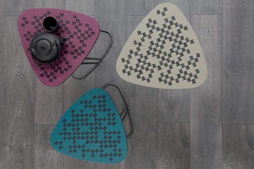 Tonin Casa Стол журнальный высокий треугольный из мдф  T6236  - Вид №2