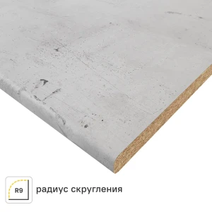 Столешница KONSENSA Фристайл 80x120x2.5 см ДСП цвет серый 89452053 STLM-2096376