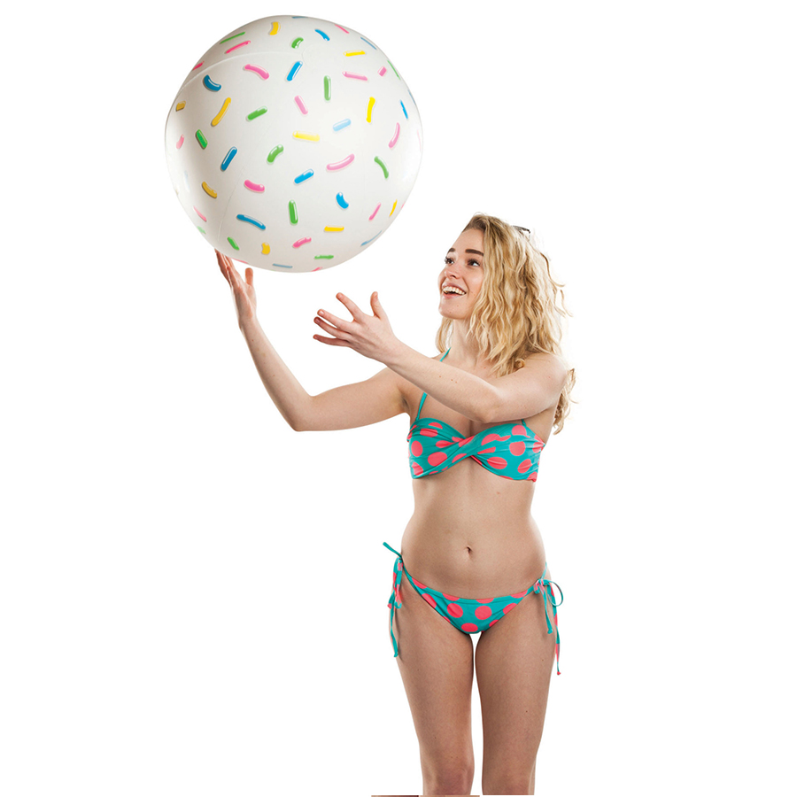 BMBBDH Мяч надувной , donut hole, 46 см BigMouth  - Вид №2