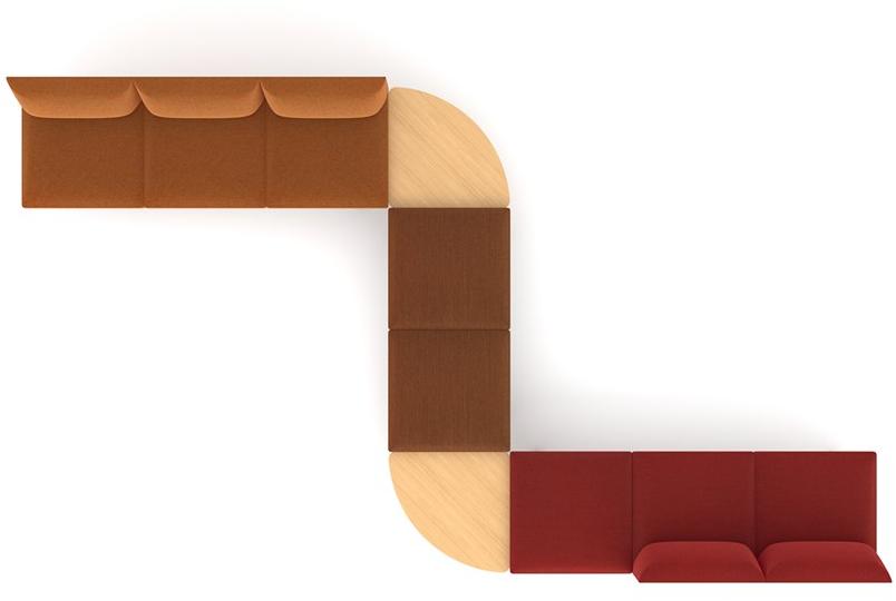 arper Модульные системы сидения Kiik sun-id-1429348 - Вид №1