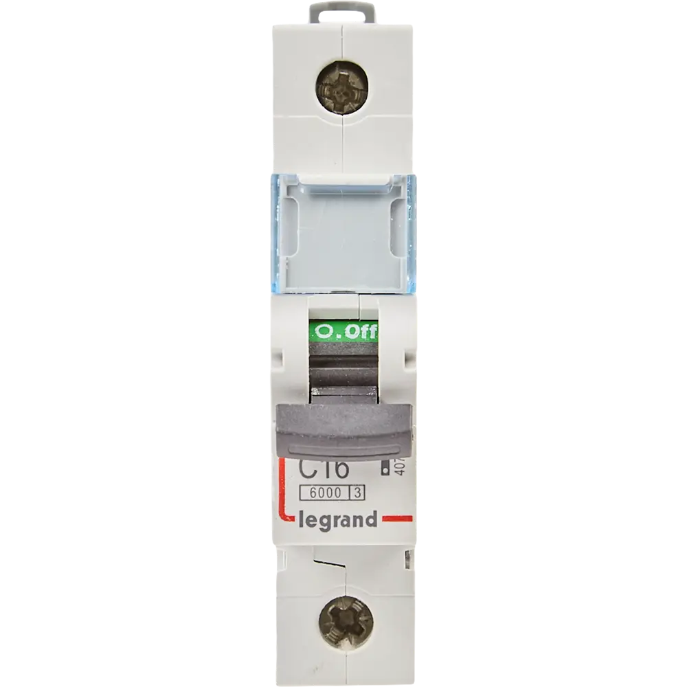 Автоматический выключатель Legrand DX3 1P C16 А 6 кА STLM-2178864 - Вид №1