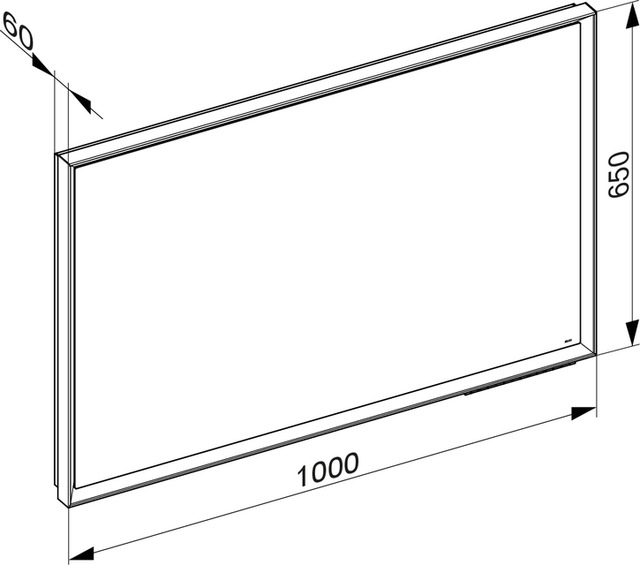 14598172000 Зеркало с подсветкой KEUCO Royal Lumos - Вид №15