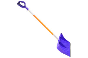 16033671 Снеговая лопата 530x380 с ручкой, цветная 7161 KAM-tools