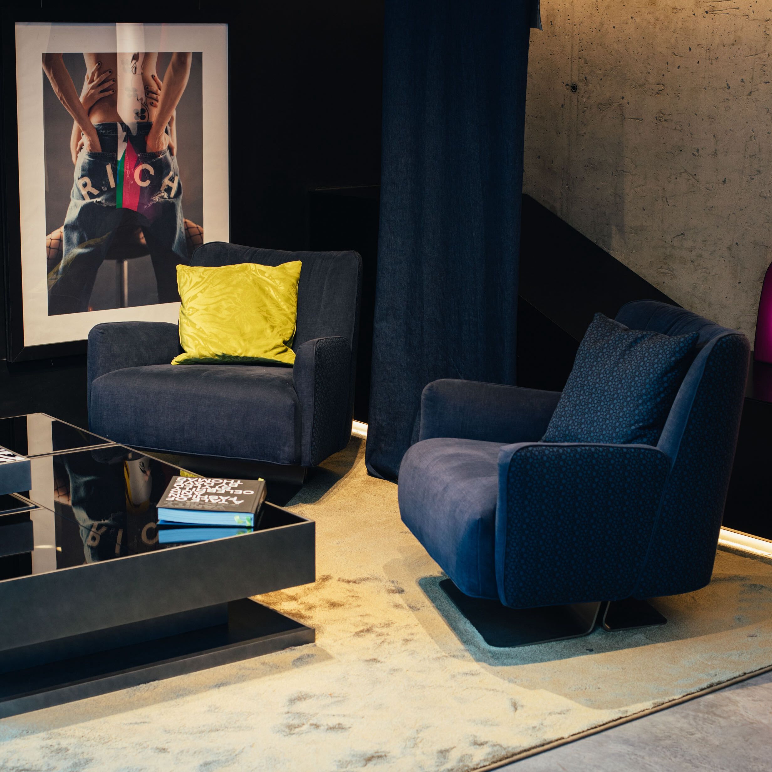 Тканевое кресло с подлокотниками Formitalia Джон Ричмонд ARCH-00087500 - Вид №4