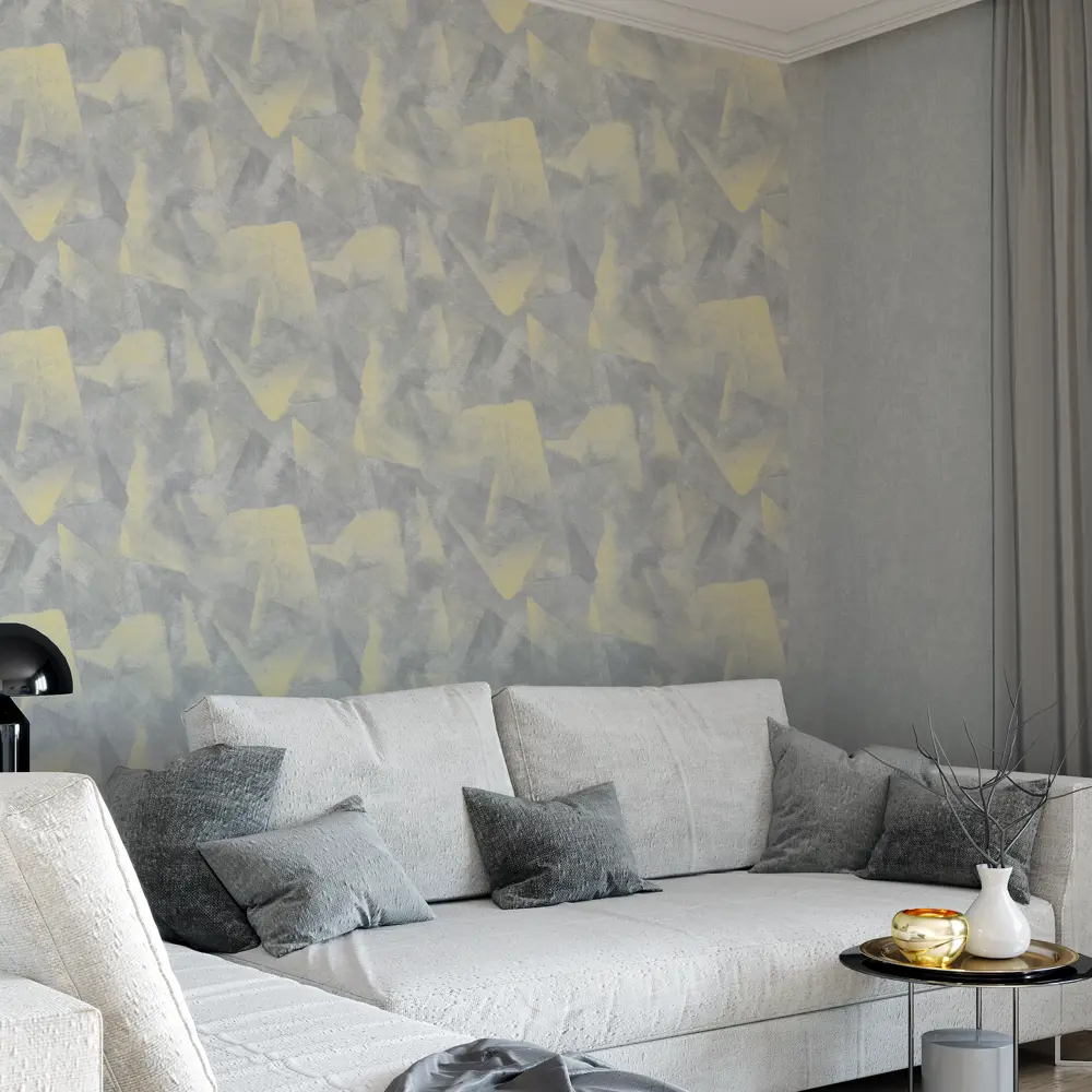 INSPIRE Tamula - серые флизелиновые обои для безупречных стен 89365215 STLM-1534917 - Вид №3