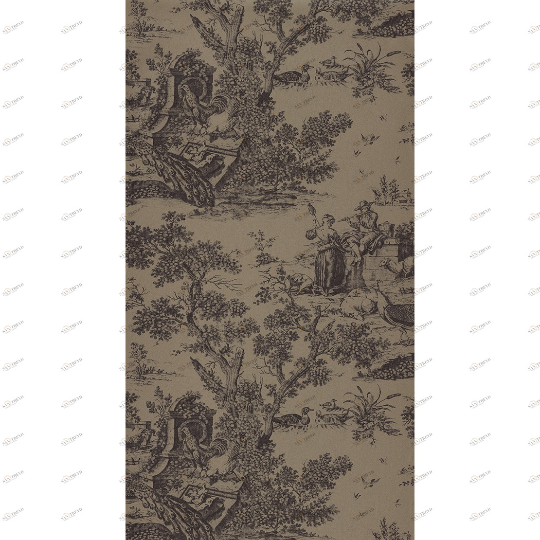 Рулон обоев FONTAINEBLEAU FONT81559503. Основа нетканый материал Casadeco