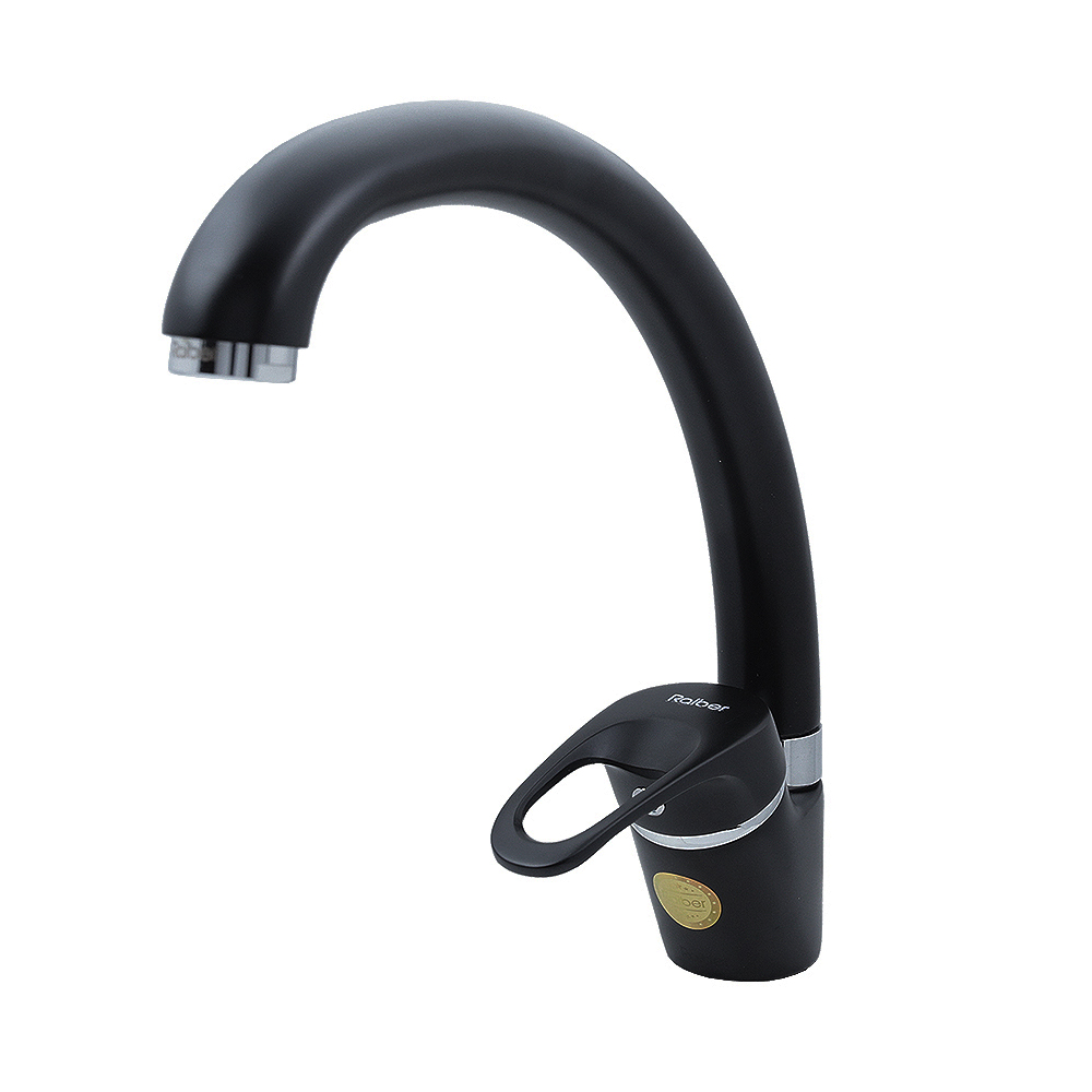 R3104 Смеситель для кухни однорычажный, боковой Raiber Davis